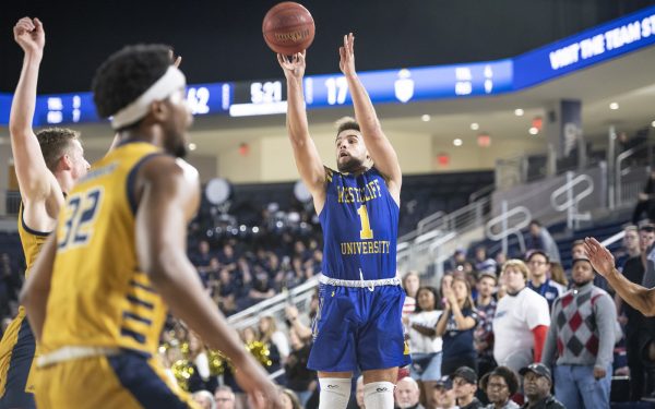 Westcliff Men's Basketball vs Cal Baptist. Riverside, cA