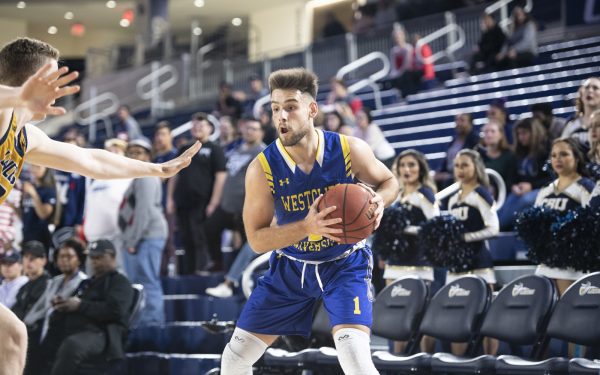 Westcliff Men's Basketball vs Cal Baptist. Riverside, cA